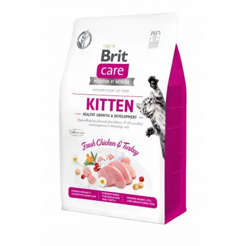 Kracherpreis Brit Care Cat Grain-Free - Kitten 2kg 400g