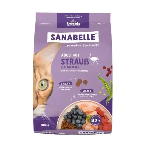 Sanabelle Adult mit Strauß 400 g 400 g Mega-Angebot