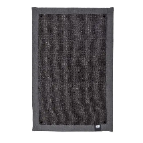 Ausverkauf EBI Eck-Kratzmatte Krappa - 58 x 38cm schwarz schwarz