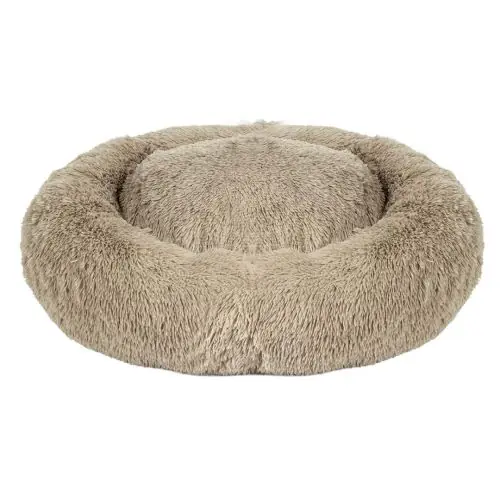 Must-Have Duvoplus Donutbett Snug - beige S - 50x50x13cm S - 50x50x13cm