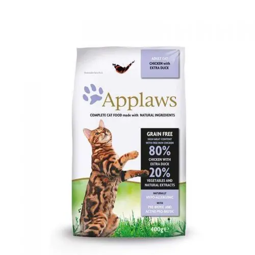 Schneller Versand Applaws Cat Trockenfutter Hühnchen mit Ente 400 g 400 g