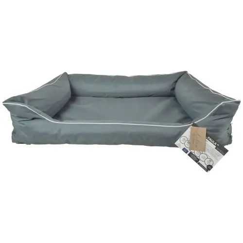 Lebon Hundebett Paula 3 - 120 x 90cm Grau Dunkelbeige Sofort Bestellen