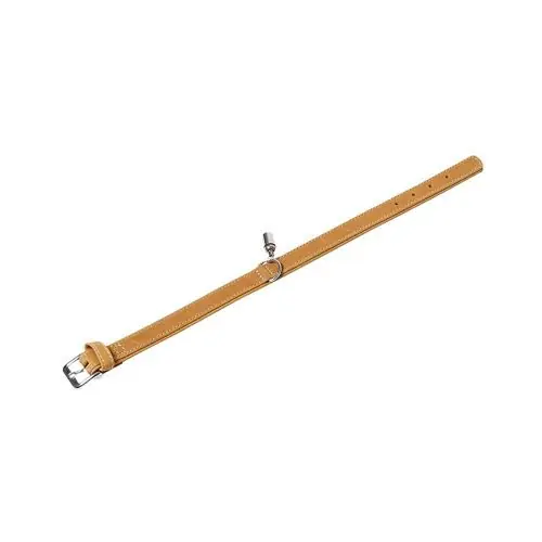 Neuheit Karlie Halsband Buffalo aus Kalbsleder - Hellbraun 65 cm/40 mm 65 cm/40 mm