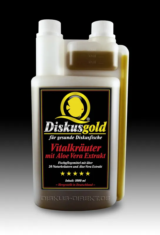 1.000 ml Diskusgold Vitalkräuter mit Aloe Vera Billig
