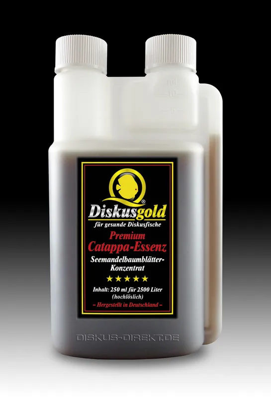 Direkt Vom Hersteller 250ml Diskusgold Premium Catappa Essenz (Seemandelbaumblätter-Konzentrat)