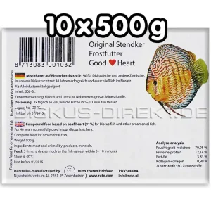 Schneller Versand Vorteilspaket: Stendker GoodHeart "Classic": 10 x 500g Flachtafel