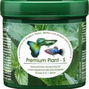 Naturefood Premium Plant S: Futter für Guppys, Platys und Mollys bis 6 cm Größe: 25g Günstig