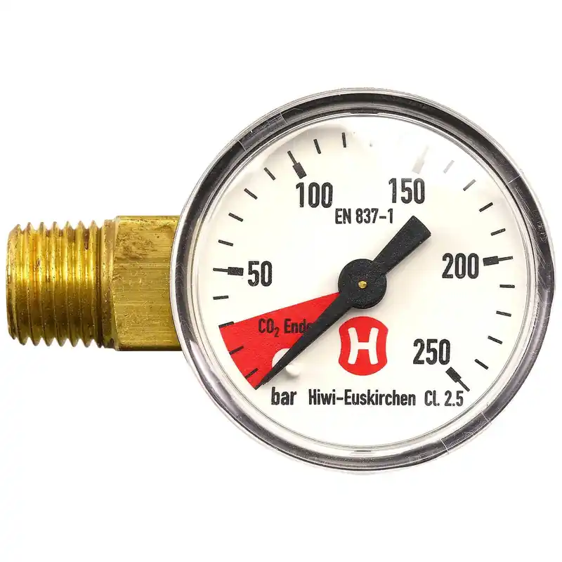 Garantierte Lieferung Hiwi Flaschendruckmanometer 250 bar