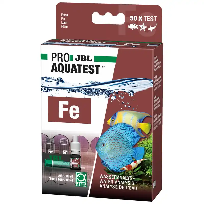 Preiswert JBL ProAquaTest Fe Eisen Komplettset