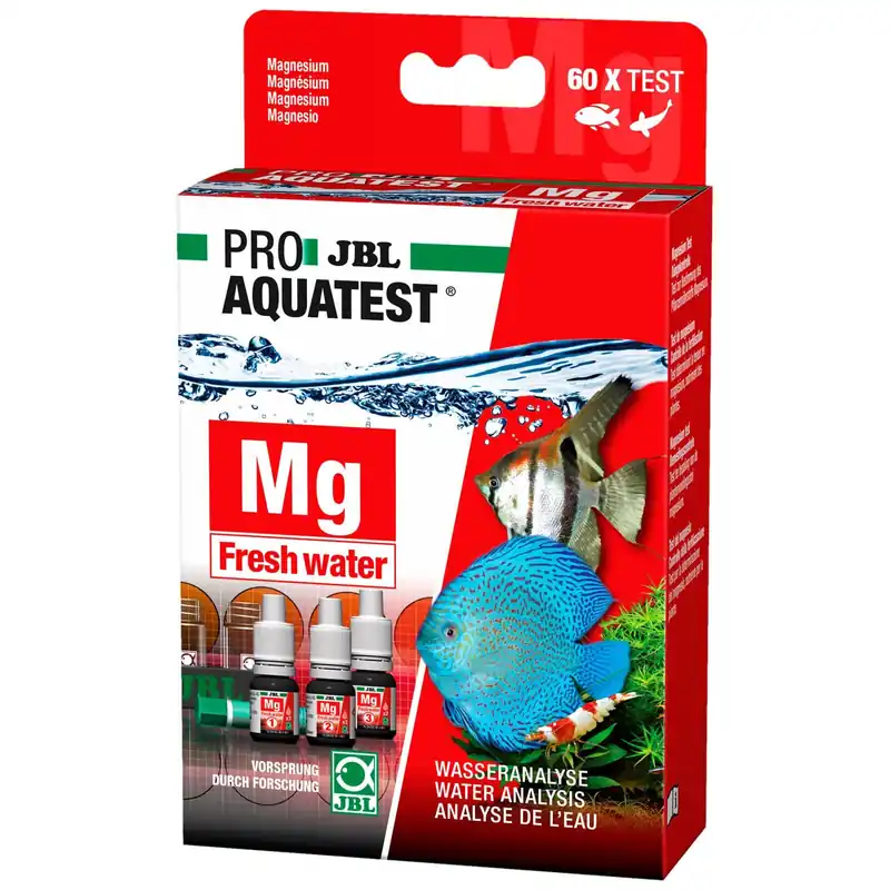 Neu Im Sortiment JBL ProAquaTest Mg Magnesium Süßwasser Komplettset