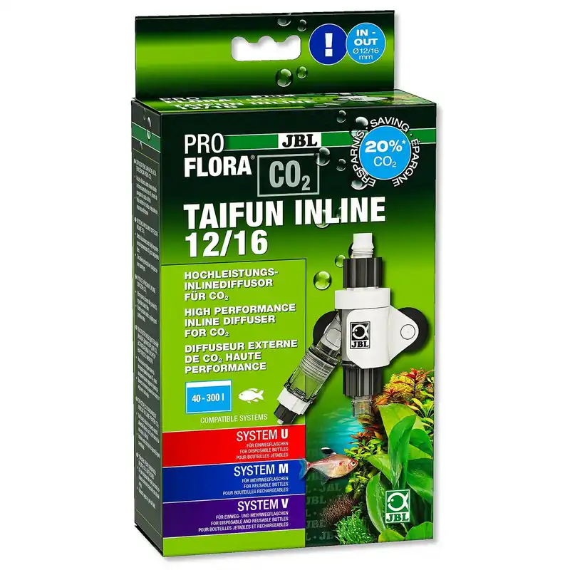 JBL ProFlora CO2 Taifun Inline Diffusor 13 mm (12/16 mm) Top-Seller