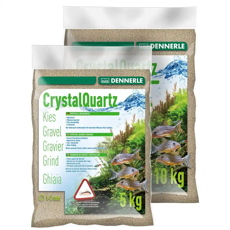 Dennerle Kristall-Quarzkies naturweiß 5 kg Heißes Angebot