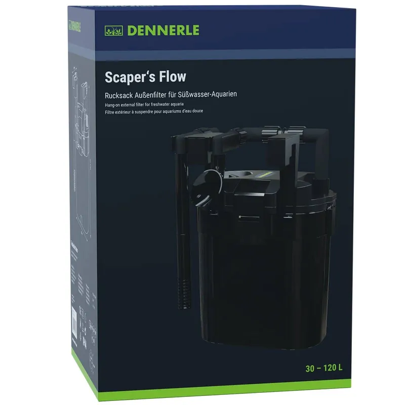 Dennerle Scaper's Flow Hangon-Filter Schwarz - 450 l/h Echt