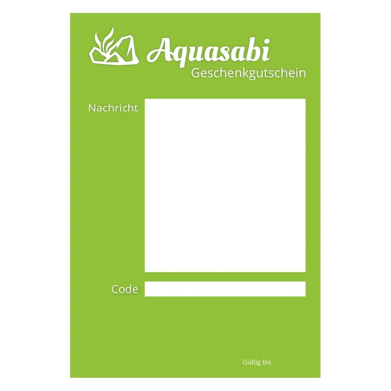 Top-Seller Aquasabi Gutschein