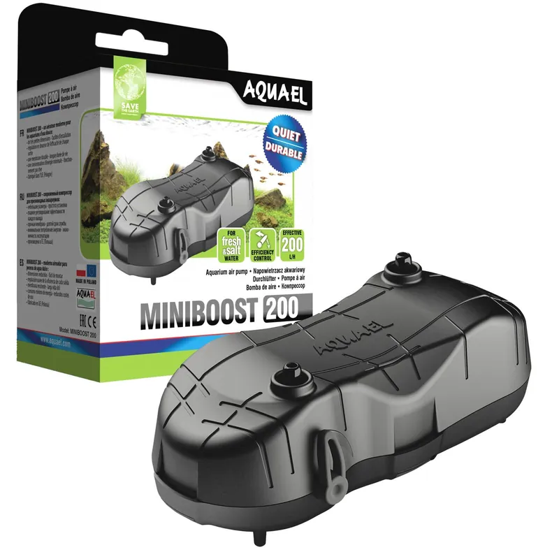 Aquael Luftpumpe Miniboost 200 Begrenztes Angebot
