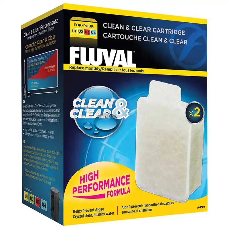 Fluval Clean & Clear Filterpatrone 2er Set Markenware