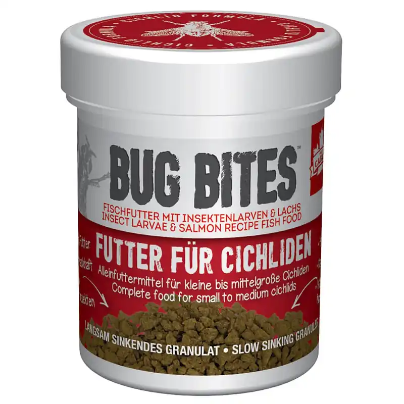 Preisknaller Fluval Bug Bites Cichliden Granulat - 45 g