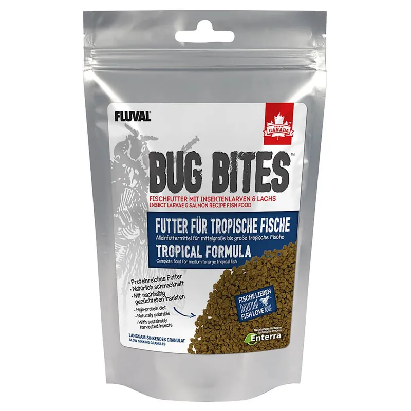 Preiswert Fluval Bug Bites Tropische Fische 45 g
