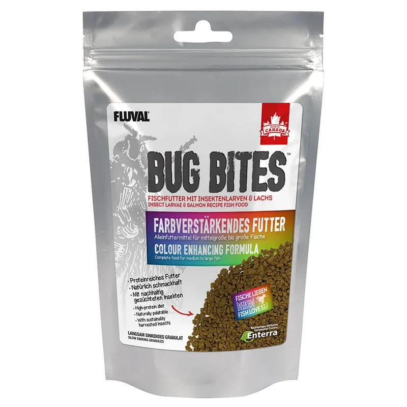 Jetzt Bestellen Fluval Bug Bites Farbverstärkendes Futter 45 g