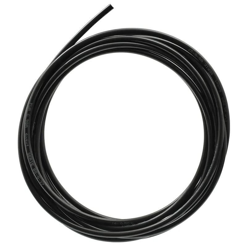 Aquasabi CO2-Hochdruckschlauch PUR schwarz 3 m Neu