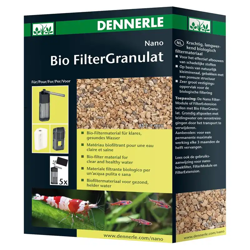 Zertifiziert Dennerle Nano Bio FilterGranulat