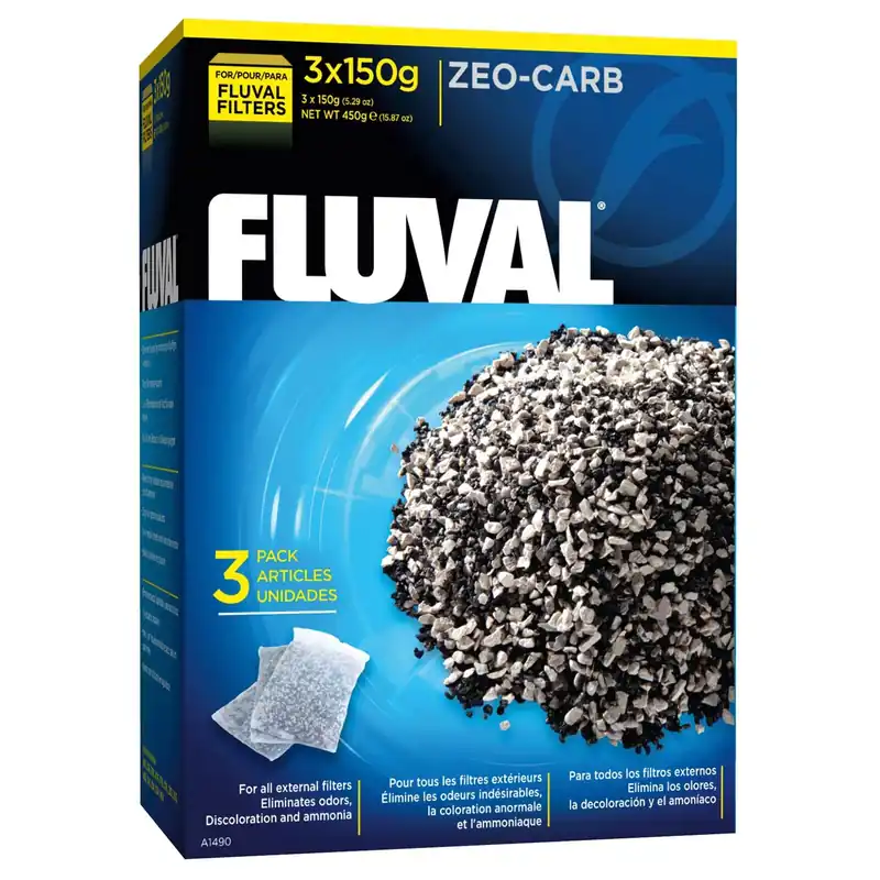 Bestpreis Fluval Zeo-Carb 150 g 3x