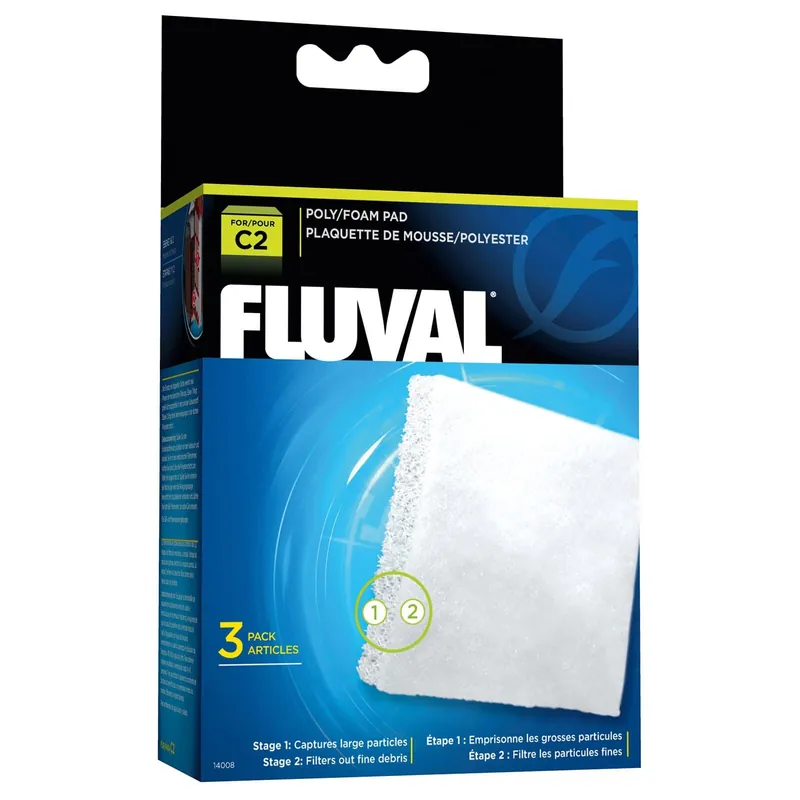 Aktuell Fluval Schaumstoff/Polypatrone Clip-on C2