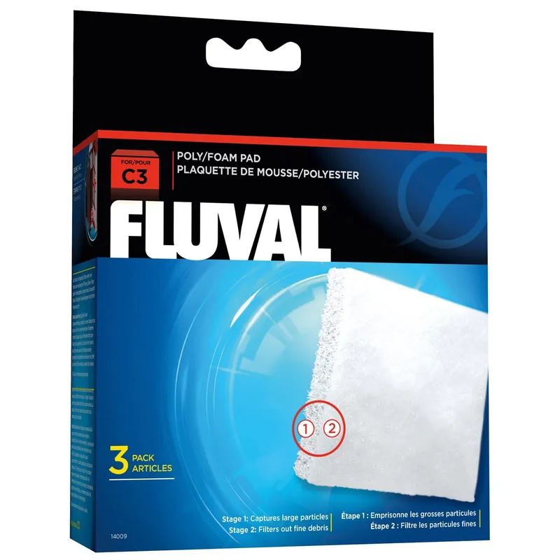 Markenprodukt Fluval Schaumstoff/Polypatrone Clip-on C2