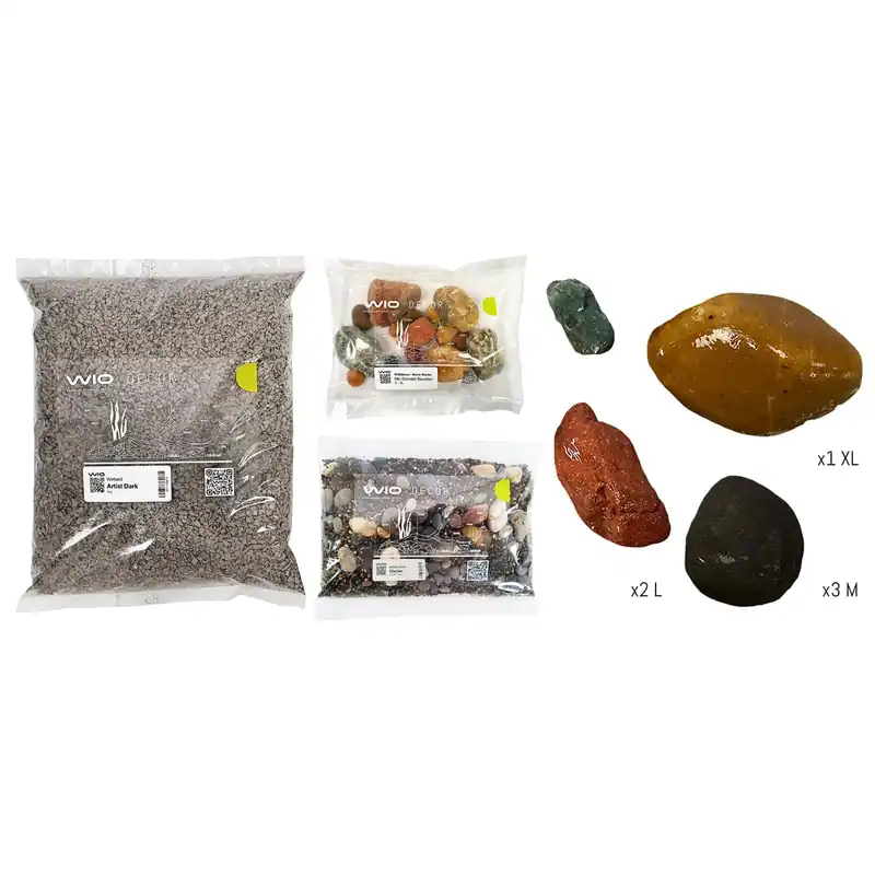 WIO Biotope Decor-Kit Glacier 20 kg Billig