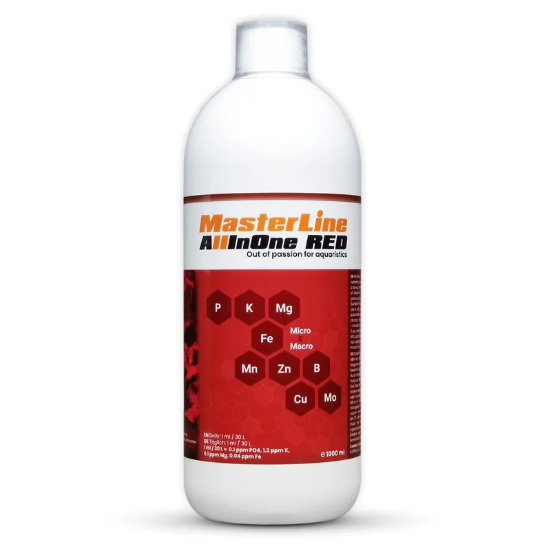 Neue Kollektion MasterLine All In One Red 500 ml