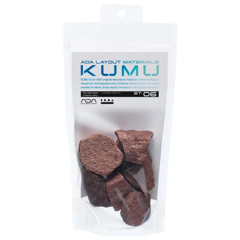 ADA KUMU Red Slate Stone 300 g Heißes Angebot