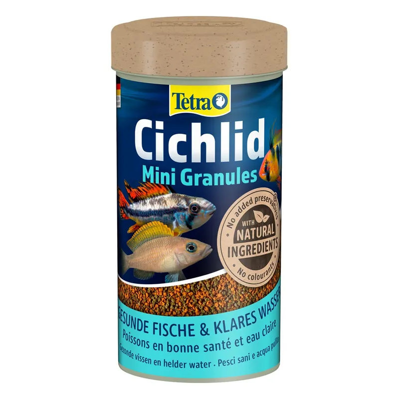 Tetra Cichlid Mini Granules 250 ml Versand Am Gleichen Tag