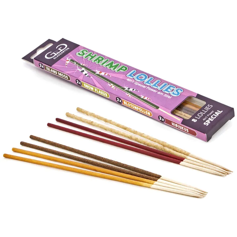 Neu Im Sortiment GlasGarten Shrimp Lollies 4in1 Power Basic Mix