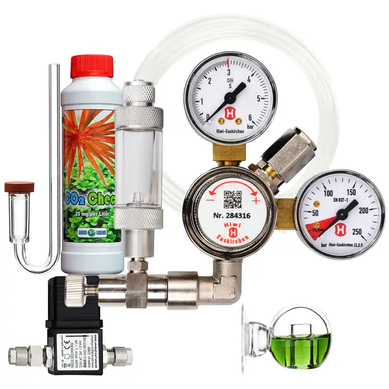CO2 Set Advanced Bis 100 Liter Zertifiziert