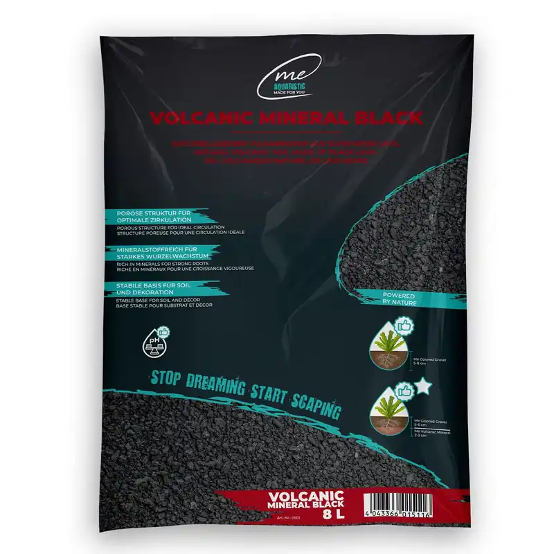 Zertifiziert Me Volcanic Mineral Black 3 l