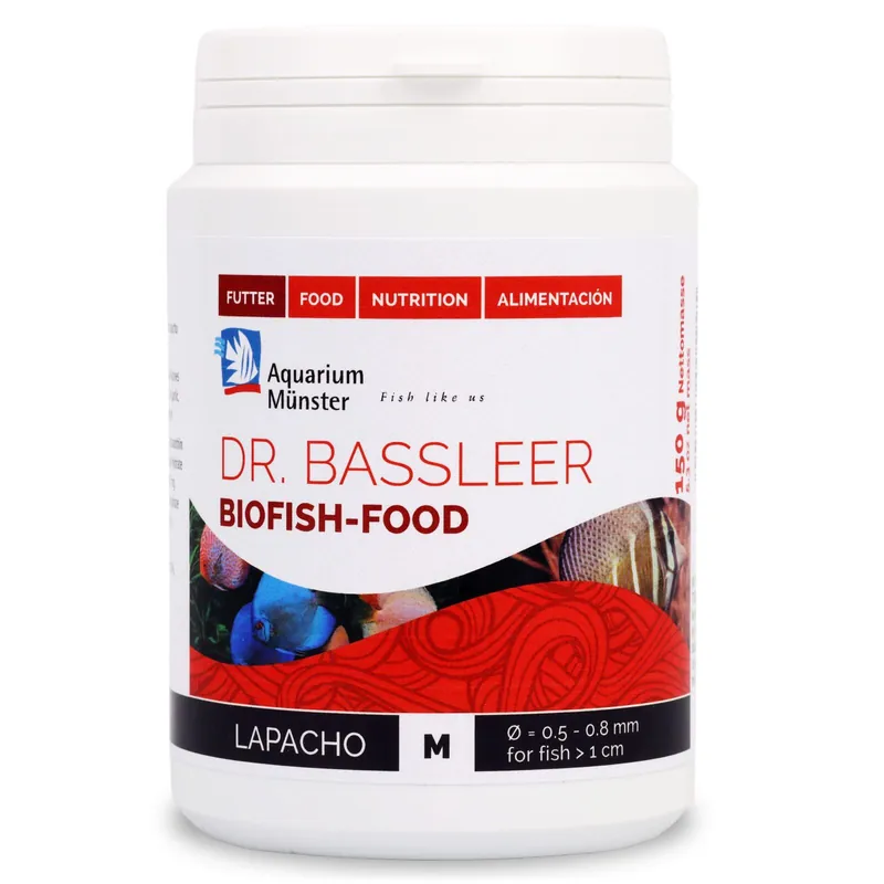Direktkauf Aquarium Münster Dr. Bassleer Biofish Food BF Lapacho M 60 g
