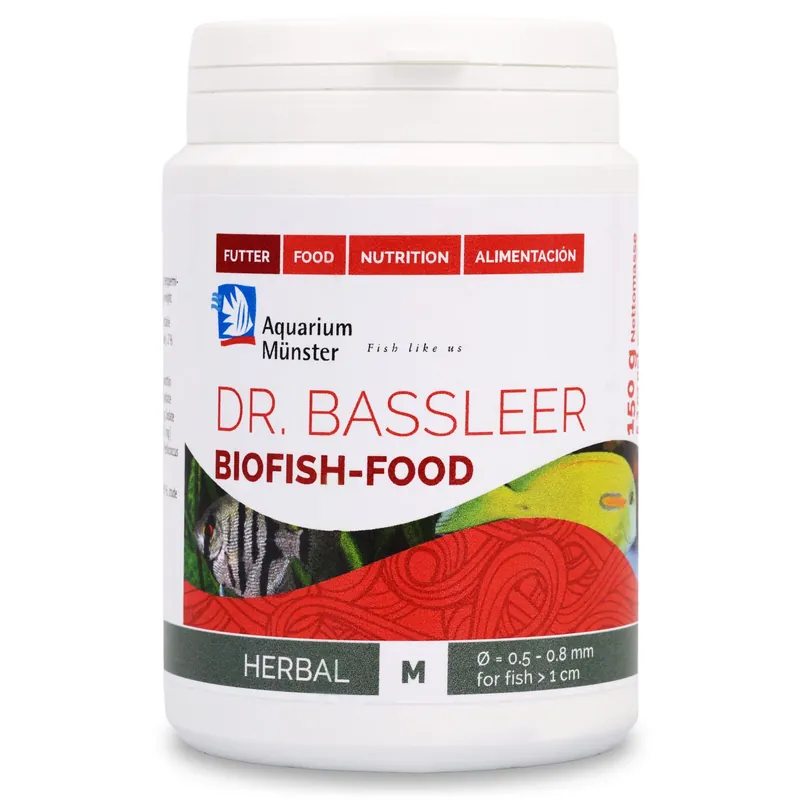 Bestseller Aquarium Münster Dr. Bassleer Biofish Food BF Herbal M 60 g