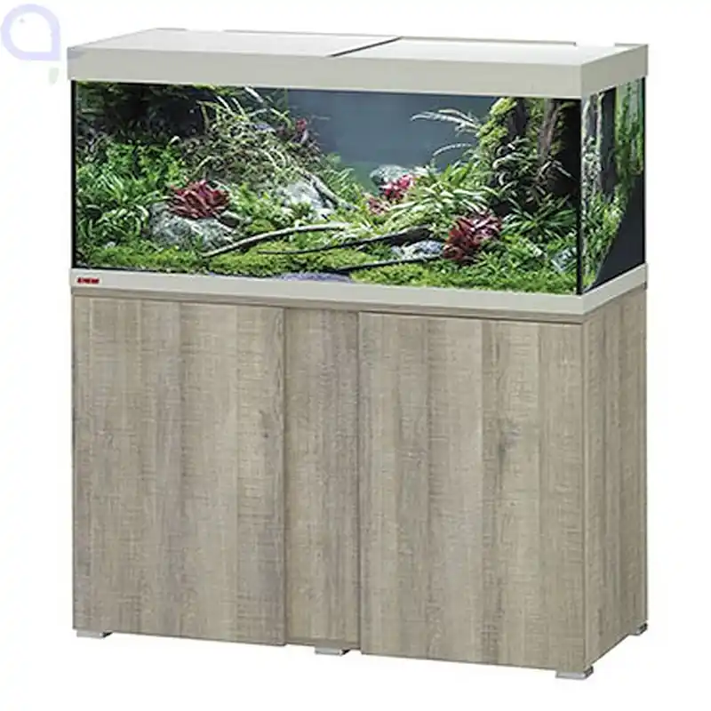 Eheim vivalineLED 180 Aquarium Kombination Eiche Grau Rabatt