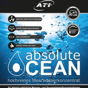 Heißes Angebot ATI Absolute Ocean Meerwasserkonzentrat 20,4 Liter