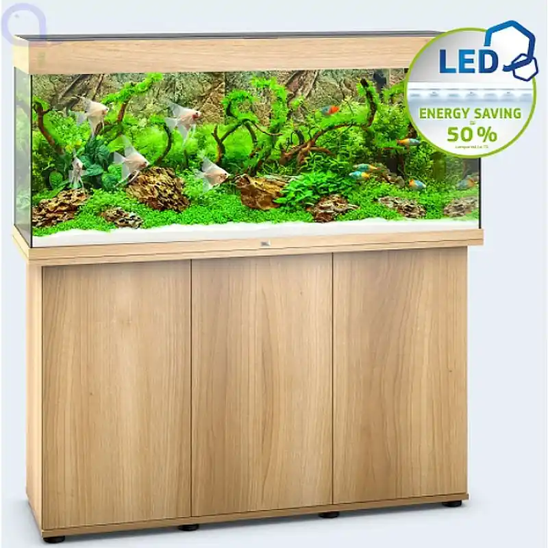 Juwel Rio 350 LED mit SBX Unterschrank helles Holz Neu