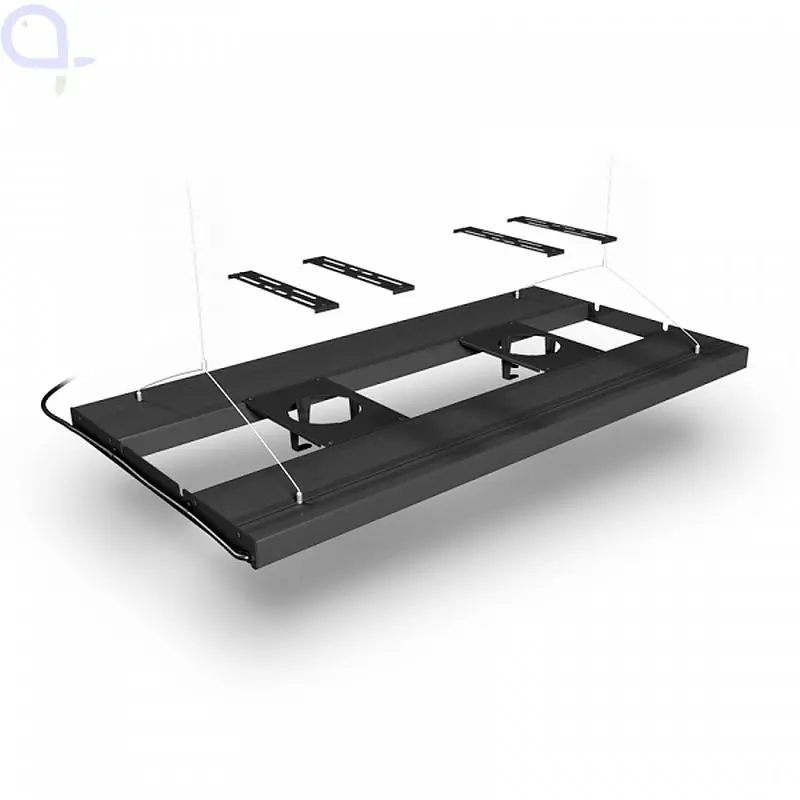 GHL Hybridleuchte T5HO Aquatic Life 4 x 80W, 1524 mm / 61", schwarz, Schuko (PL-1652) Versand Am Gleichen Tag