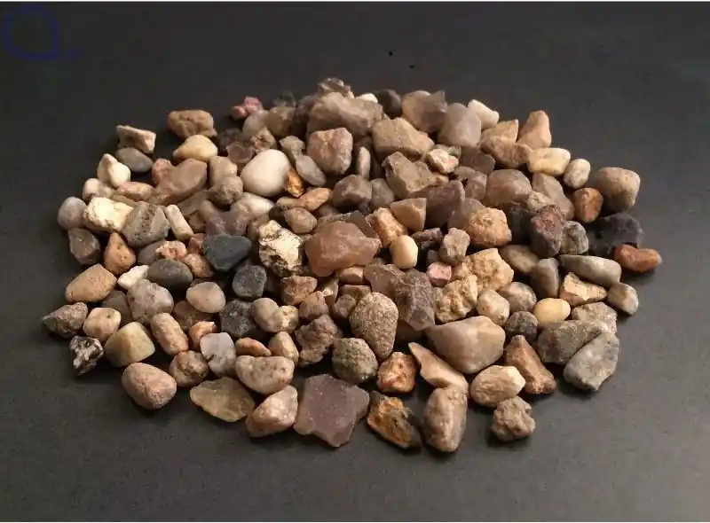 Aquarium Kies Rot-Natur 5-8 mm - 5 kg - Grob Geprüft