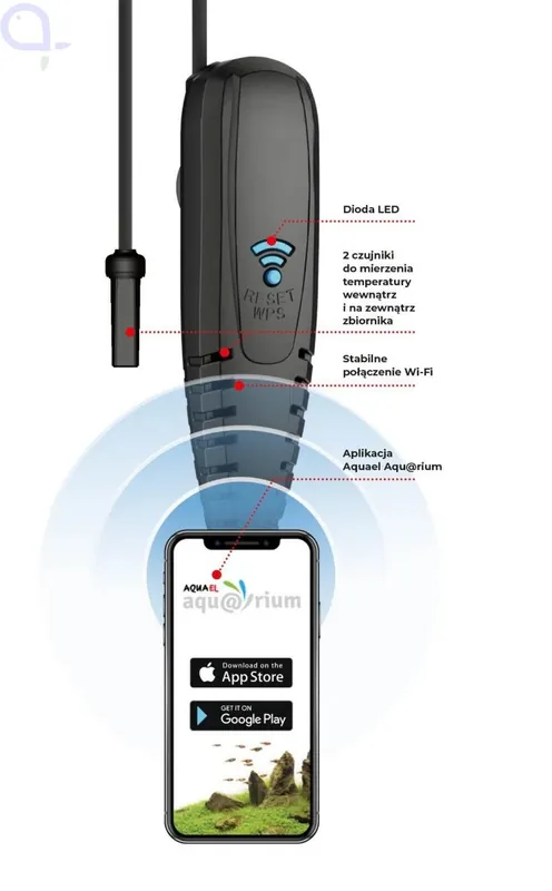 AquaEl Thermometer Link WiFi Neue Ware