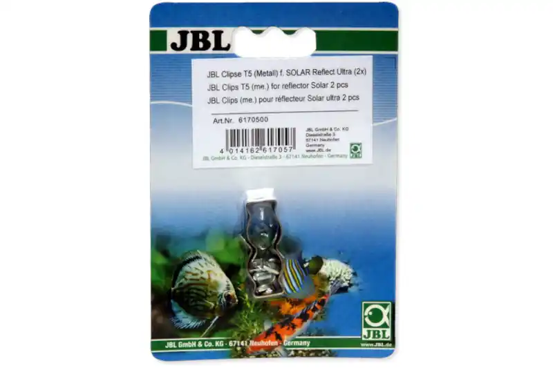 Solange Der Vorrat Reicht JBL Clipse T5 (Metall) f. Solar Reflect Ultra, 2 St. (Auslaufartikel)