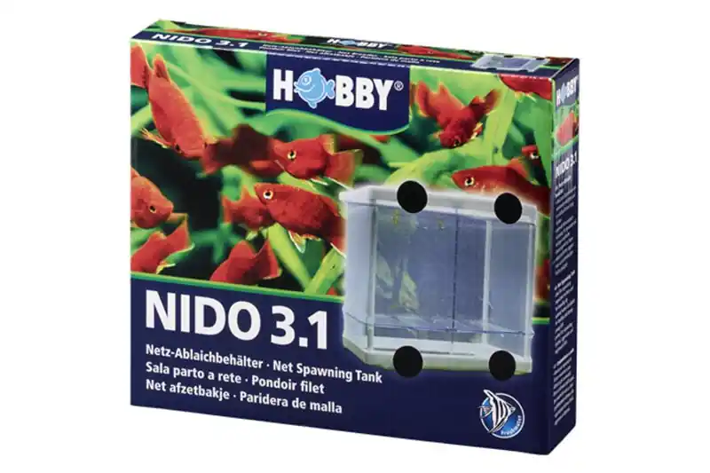 Hobby Nido 3.1, Netz-Ablaichbehälter 16 x 16 x 14 cm Solange Der Vorrat Reicht