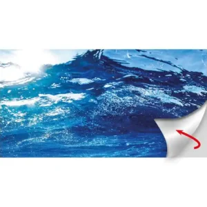 Hobby Rückwandfolie Ocean/Ruby Lake, 100 cm x 50 cm, selbstklebend Heißes Angebot