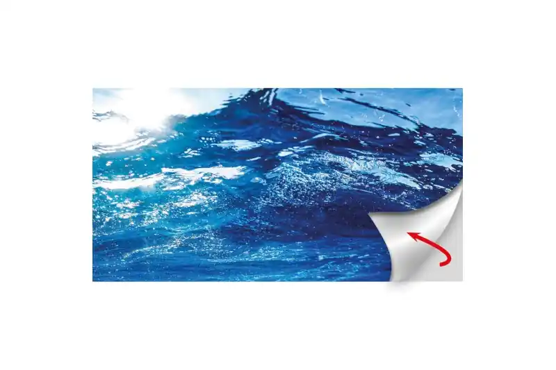 Hobby Rückwandfolie Ocean/Ruby Lake, 100 cm x 50 cm, selbstklebend Heißes Angebot