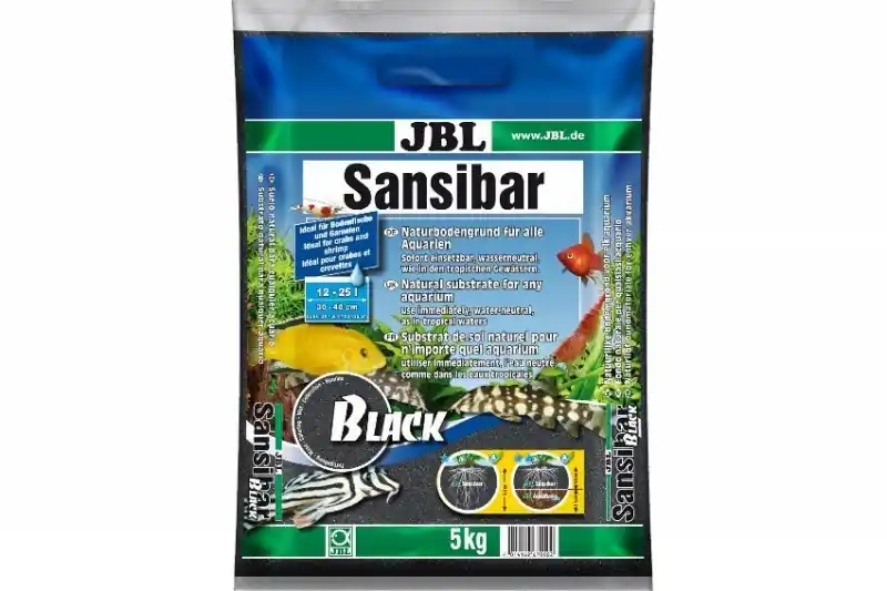 Bestpreis JBL Sansibar Dark (ehemals Black), Aquarium-Naturkies, 10 kg