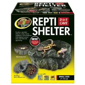 Sonderangebot Zoomed Repti Shelter 3 in 1 Cave Small, Terrarien-Höhle