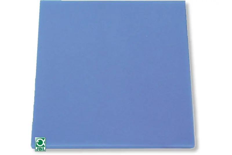 Preis Gesenkt JBL Filterschaum blau fein, 50 x 50 x 10 cm
